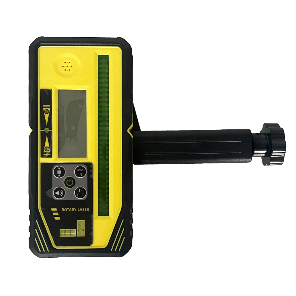 Laser Level With Receiver Detector - 600RPM LP700G Digitaler Rotationslaser-Empfänger Detektor Laser-Landnivelliergerät