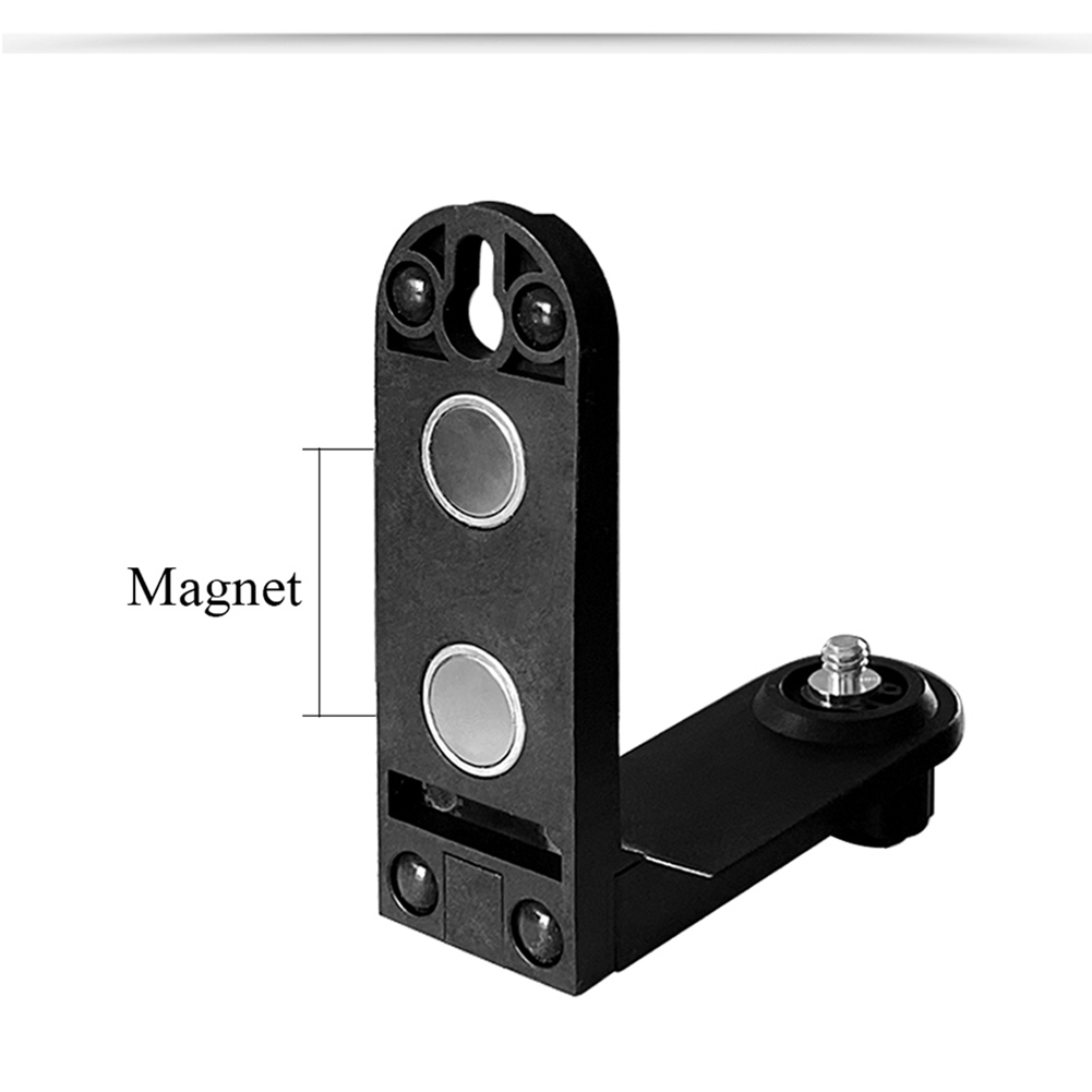 Line Laser Level Magnetic Bracket - ABLG 2 Stück magnetische L-Halterung für