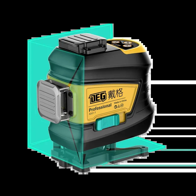 Green Beam Laser Level 12 Line - DEG 4D01-F12D 12-Linien-Laserwerkzeug mit grünem Strahl,
