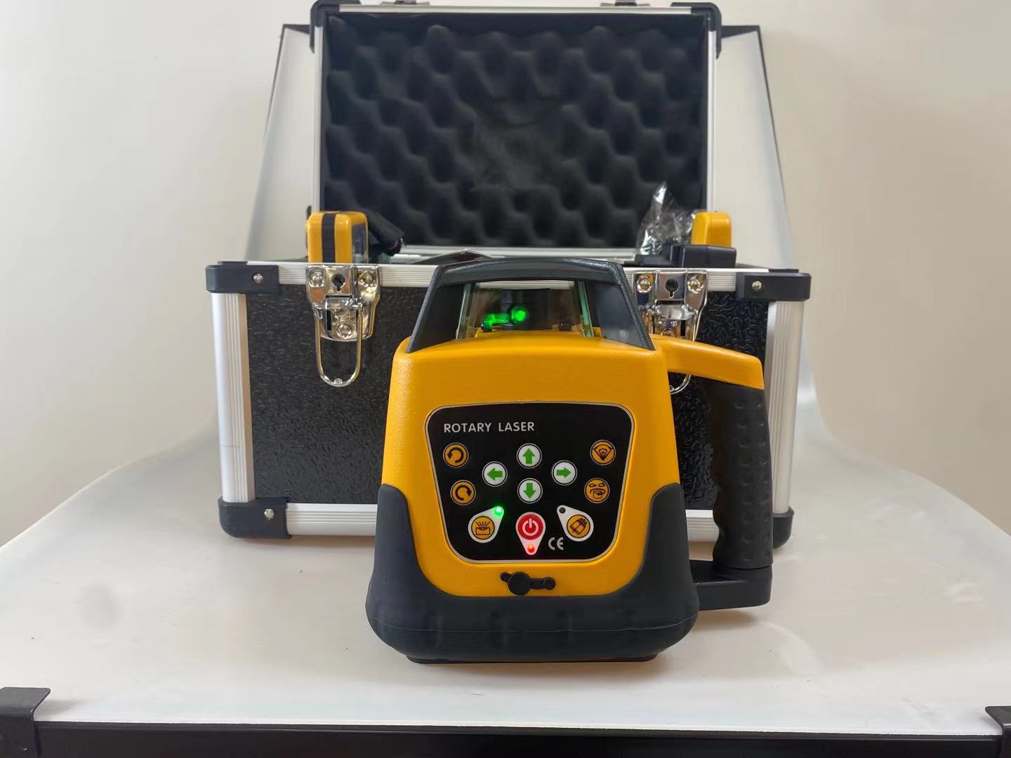 Rotary Laser Level 500M Range - Hochpräzises elektronisches automatisches selbstnivellierendes 360-Grad-Rotationslaser-3D-Laser mit