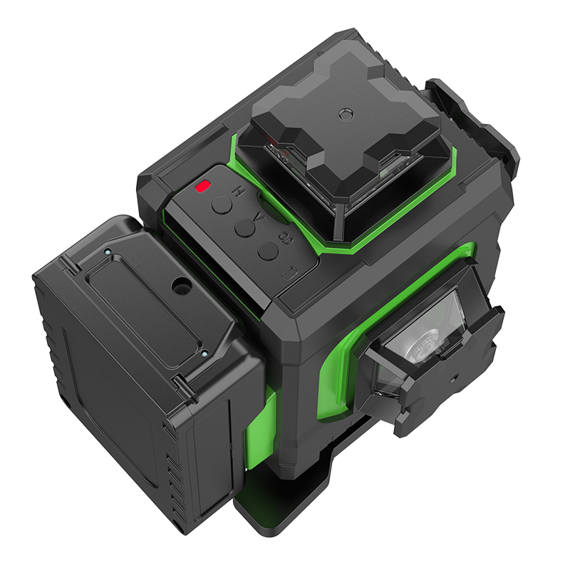 Cross Line Laser 360 Degree - Industrietauglicher 360-Grad-Rotationslaser mit Selbstnivellierung und 16