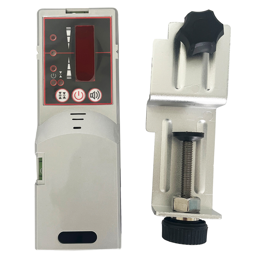 Laser Level With Receiver Detector - Hochpräziser Laser-Niveaudetektor Heipoe HD-1S mit rotem