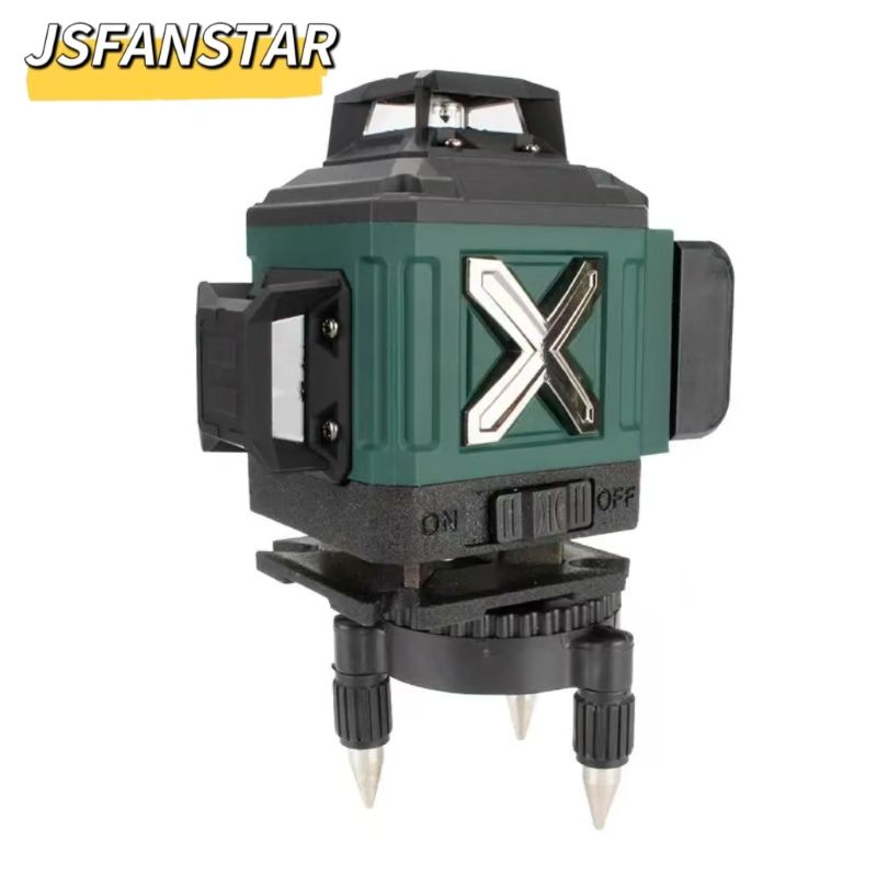 Laser Level 4D 16 Line Green - ATV4in1 Batteriebetriebenes Einstellbares Automatisch Rotierendes Grünes