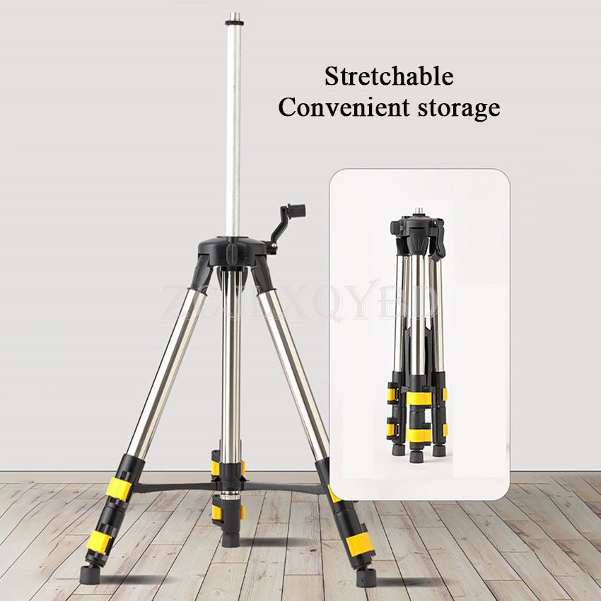 Laser Level Tripod Stand 1.5M - Edelstahl-Verlängerungsstange für Stativ, 0,45 m, 1,2