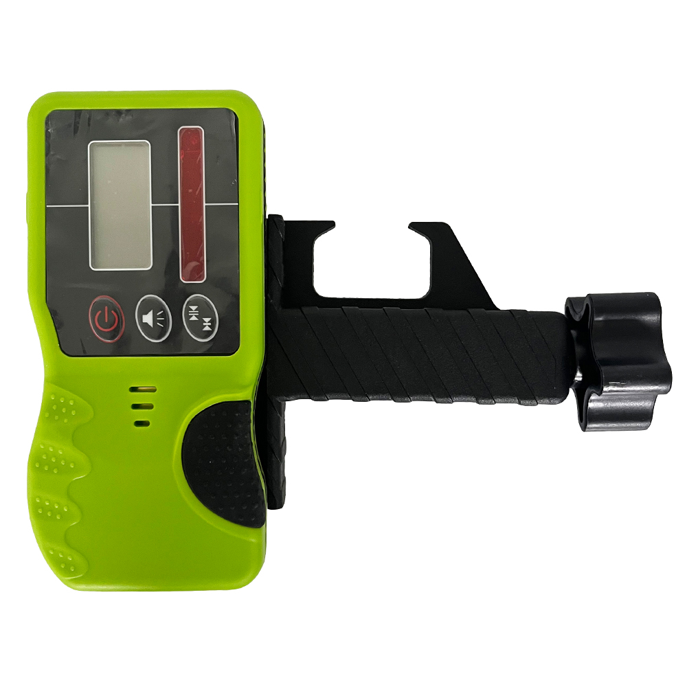 Laser Level With Receiver Detector - HEIPOE HRD100 Rotierender grüner Lichtdetektor, Rotationslaser-Empfänger