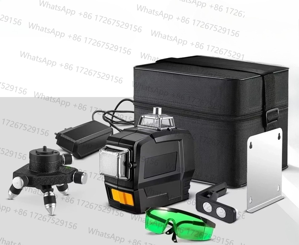 Laser Level 3D Cross Line Self Leveling - DKLL12PB1 Serie 12-Linien 3D Grüner Laser-Nivelliergerät