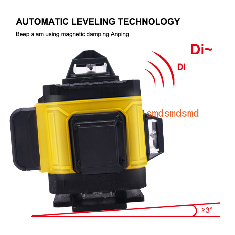 16-Linien-4D-Laser-Nivellierge – Laser Level 4D 16 Line Green Bewertung und Preis