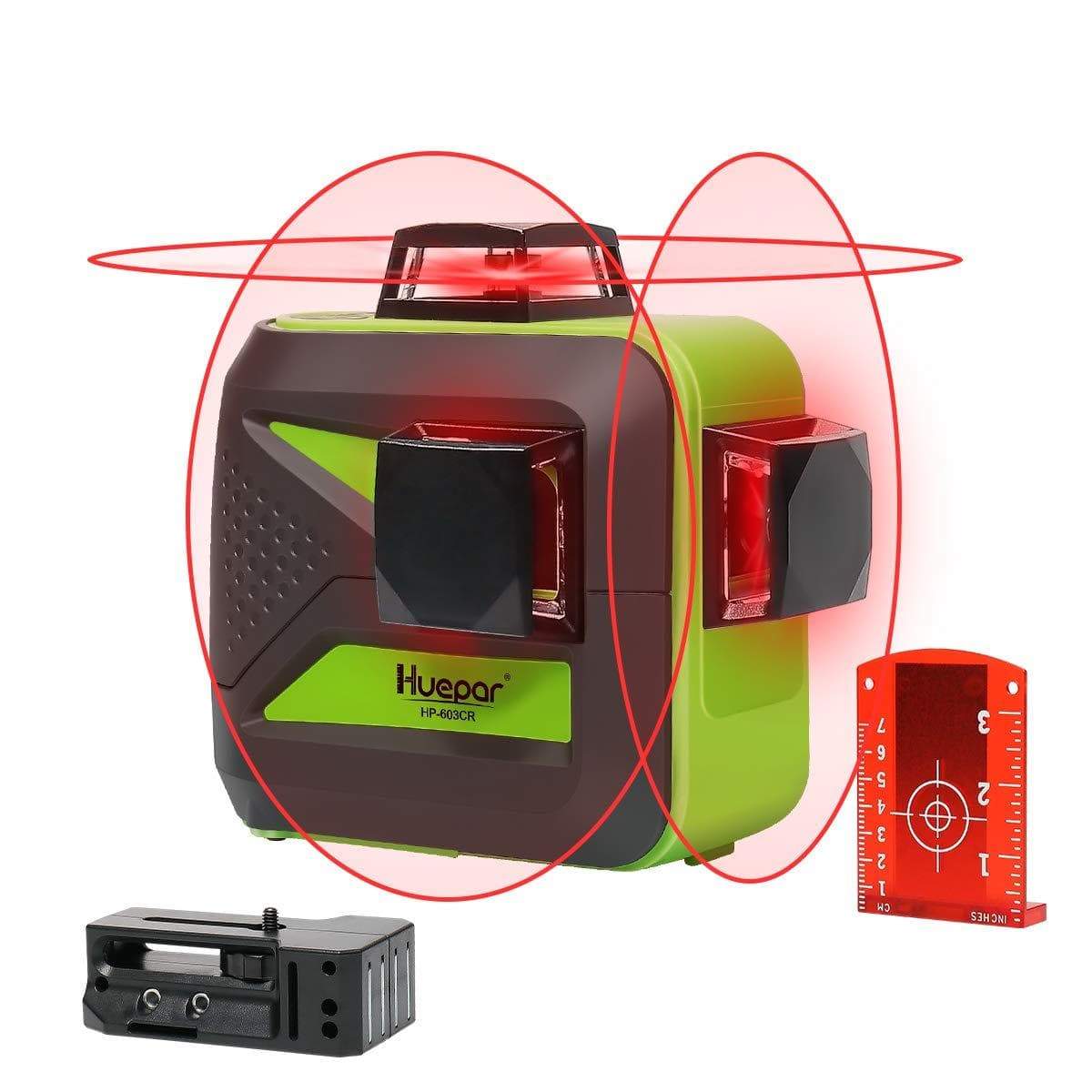 603CR 12-Linien 3D-Kreuzlinien – Laser Level 3D Cross Line Self Leveling Bewertung und Preis