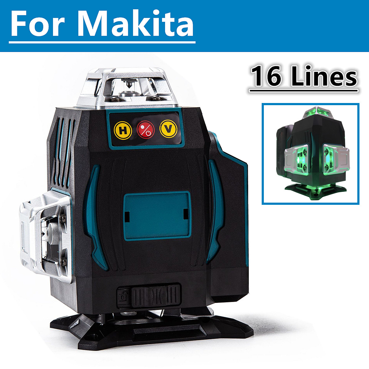 Für Makita 18V Akku 16 Linien  – Laser Level 4D 16 Line Green Bewertung und Preis