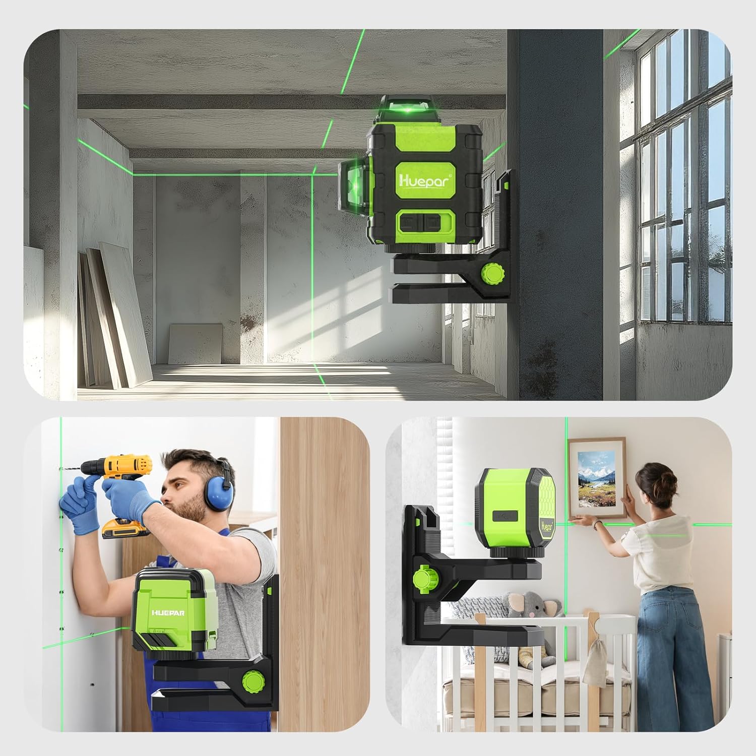 Huepar PV12 Feinabstimmungshal – Line Laser Level Magnetic Bracket Bewertung und Preis