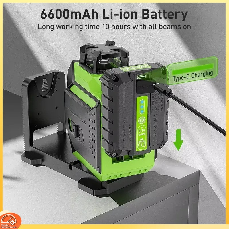 12-Linien 3D-Laser-Nivellierge – Laser Level 3D Cross Line Self Leveling Bewertung und Preis