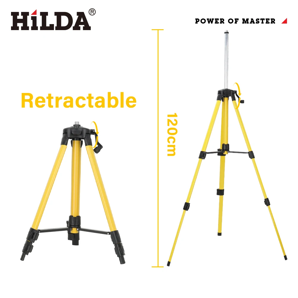 HILDA Laser-Nivellierstativ 1, – Laser Level Tripod Stand 1.5M Bewertung und Preis