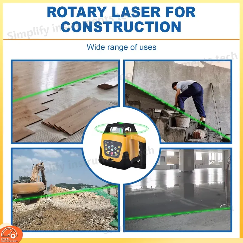 Grüner Strahl Rotierender Lase – Rotary Laser Level 500M Range Bewertung und Preis