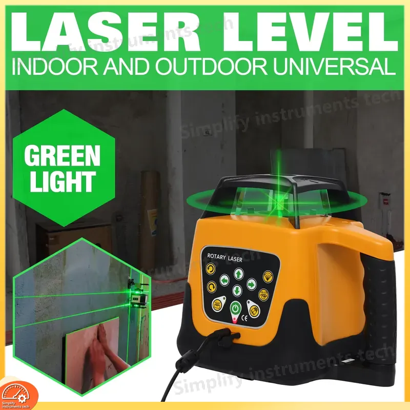 Grüner Strahl Rotierender Lase – Rotary Laser Level 500M Range Bewertung und Preis