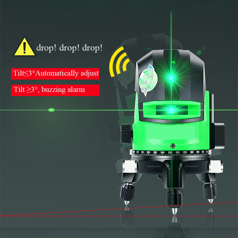 Hochpräzise 4D-Laser mit stark – Laser Level 3D Cross Line Self Leveling Bewertung und Preis