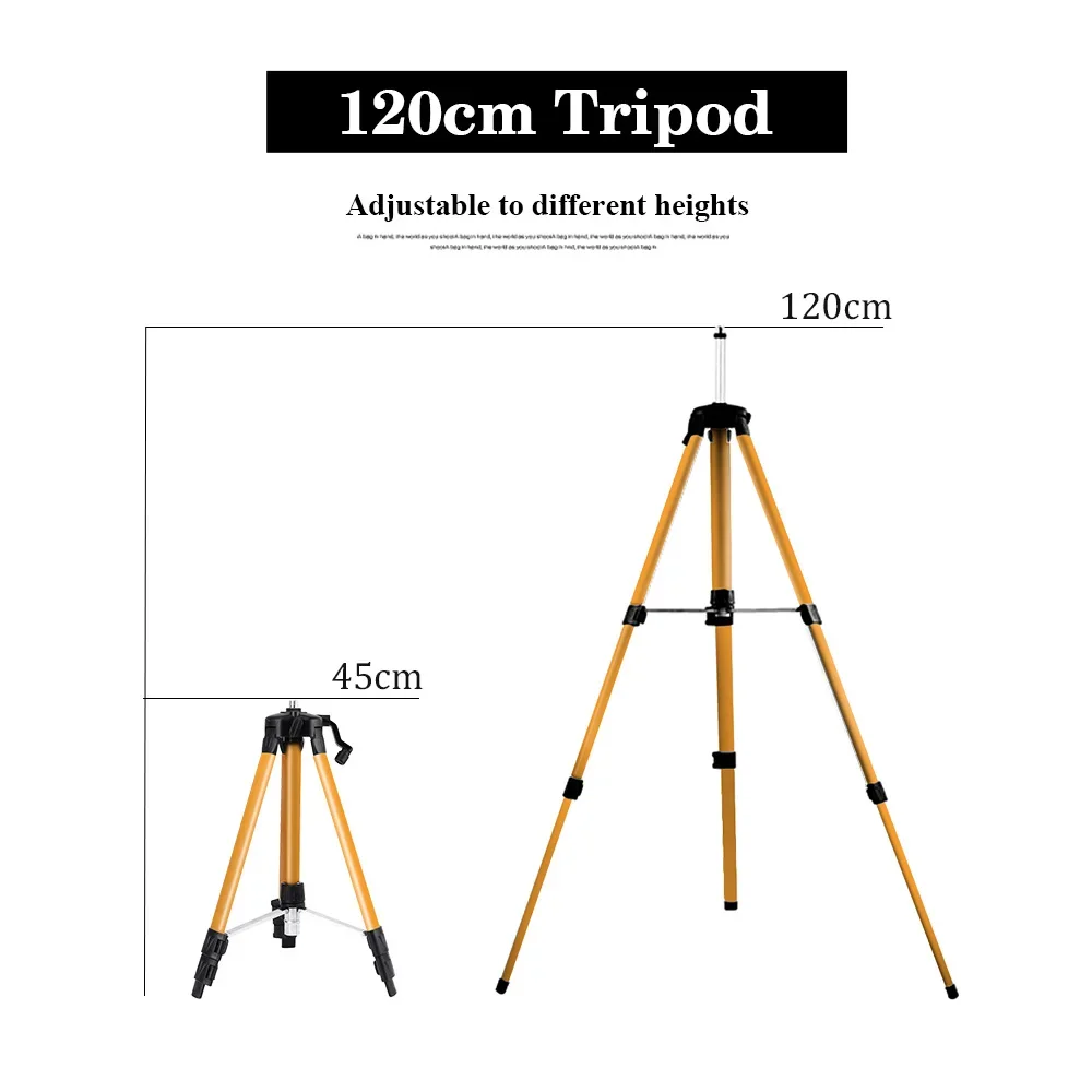 1,2/1,5 m Laser-Nivellierstati – Laser Level Tripod Stand 1.5M Bewertung und Preis