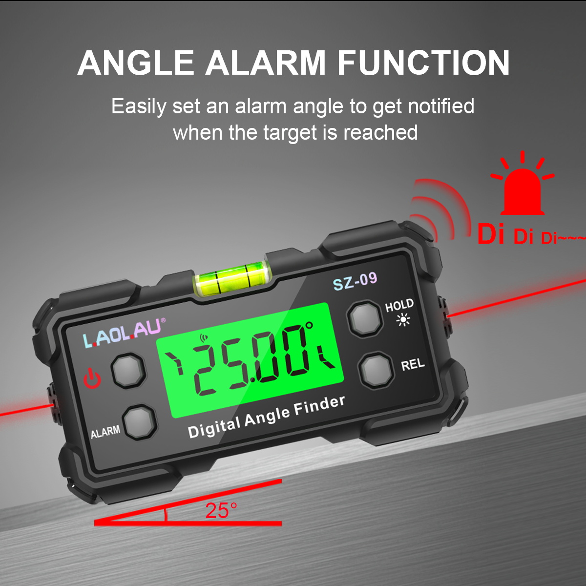 Digitaler Laser-Winkelmesser U – Laser Level Rechargeable Usb Bewertung und Preis