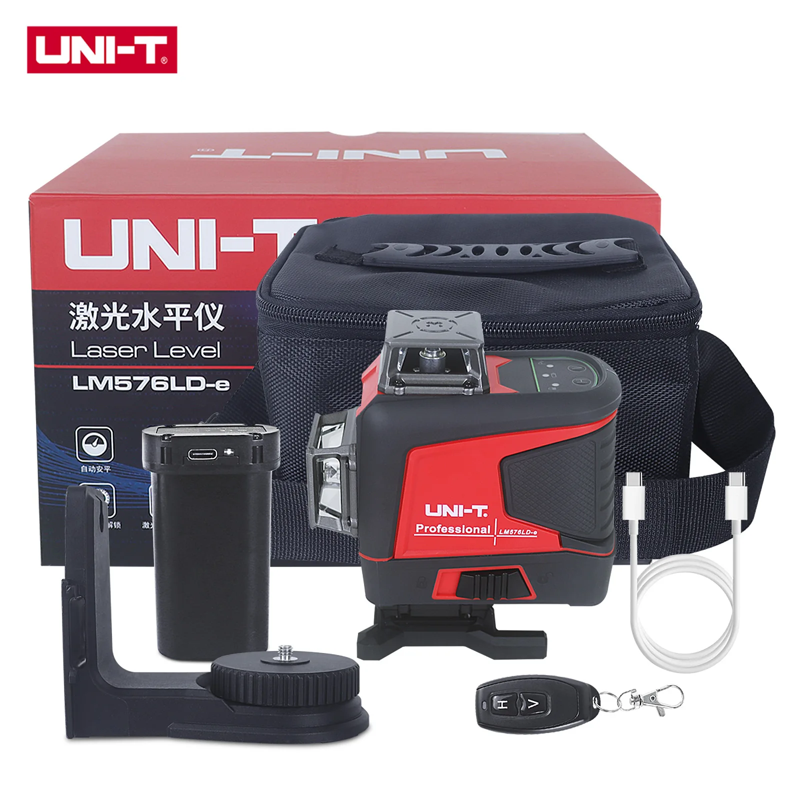 UNI-T LM575LD-e 3D 12-Linien G – Laser Level 3D Cross Line Self Leveling Bewertung und Preis