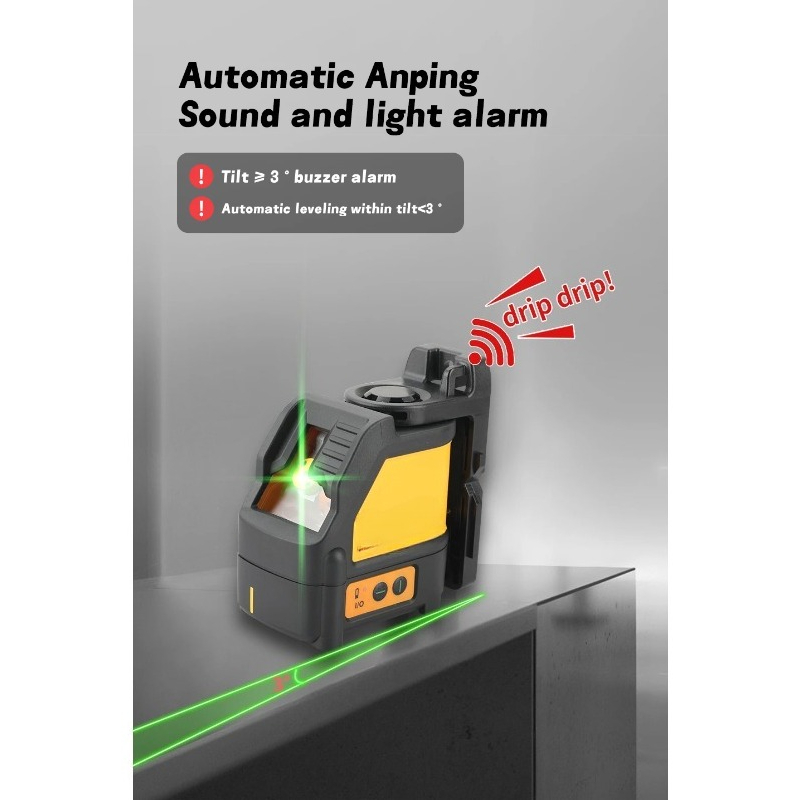 088CG 2-Linien Grüner Laser-Ni – Line Laser Level Magnetic Bracket Bewertung und Preis