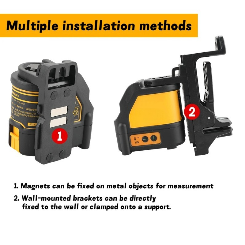 088CG 2-Linien Grüner Laser-Ni – Line Laser Level Magnetic Bracket Bewertung und Preis