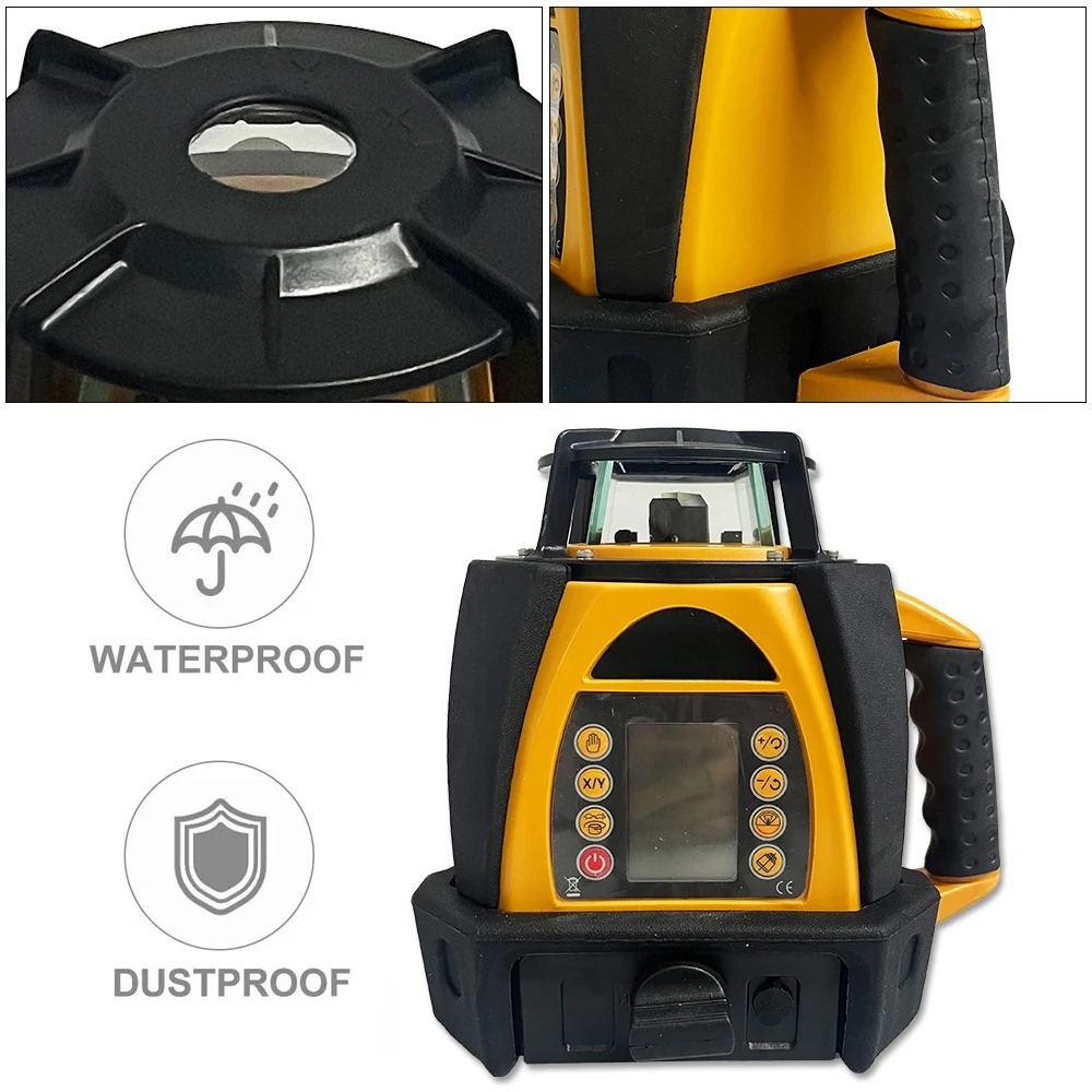 207R Selbstnivellierender Rota – Rotary Laser Level 500M Range Bewertung und Preis