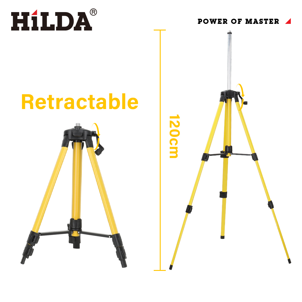 HILDA Laser-Nivellierstativ, 1 – Laser Level Tripod Stand 1.5M Bewertung und Preis
