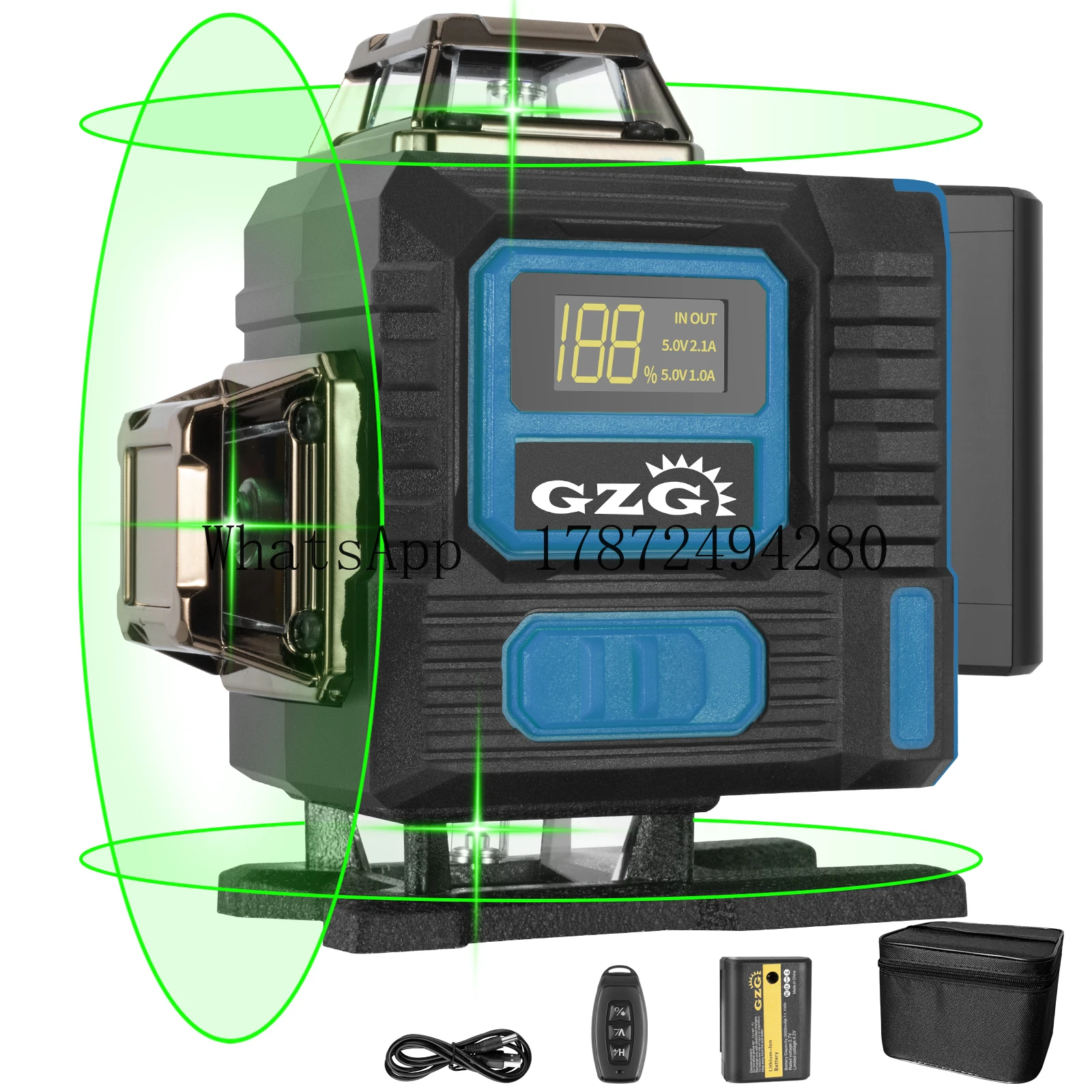 G16 4D 16-Linien-Lasernivellie – Laser Level Rechargeable Usb Bewertung und Preis