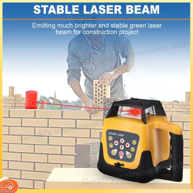 360-Grad-Rotations-Selbstnivel – Rotary Laser Level 500M Range Bewertung und Preis