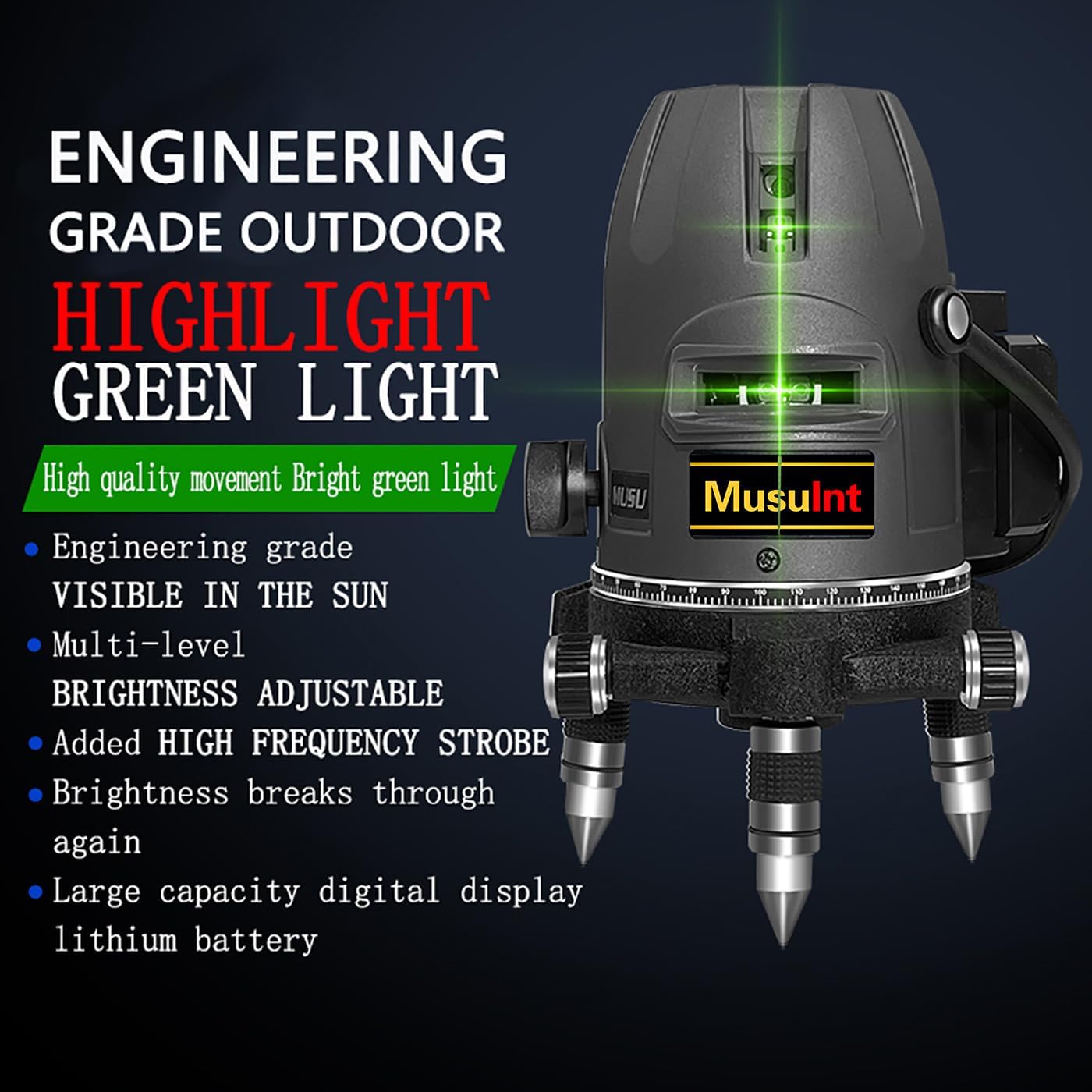 Für (Outdoor Super Bright) 5-L – Laser Level Outdoor Bright Green Bewertung und Preis