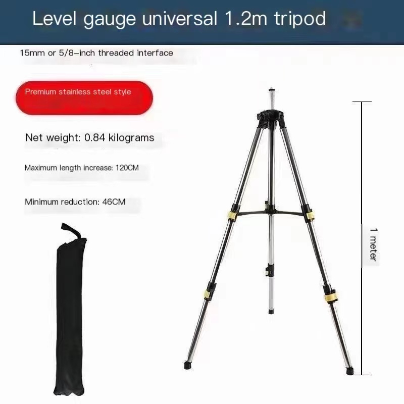 1,2 m 1,5 m Höhen verstellung  – Laser Level Tripod Stand 1.5M Bewertung und Preis