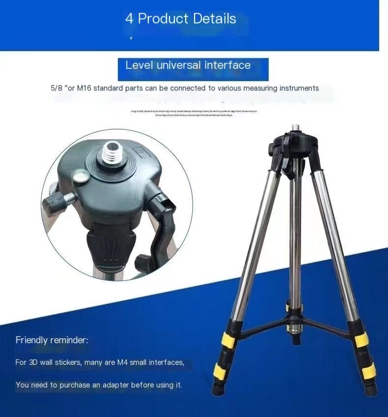 1,2 m 1,5 m Höhen verstellung  – Laser Level Tripod Stand 1.5M Bewertung und Preis