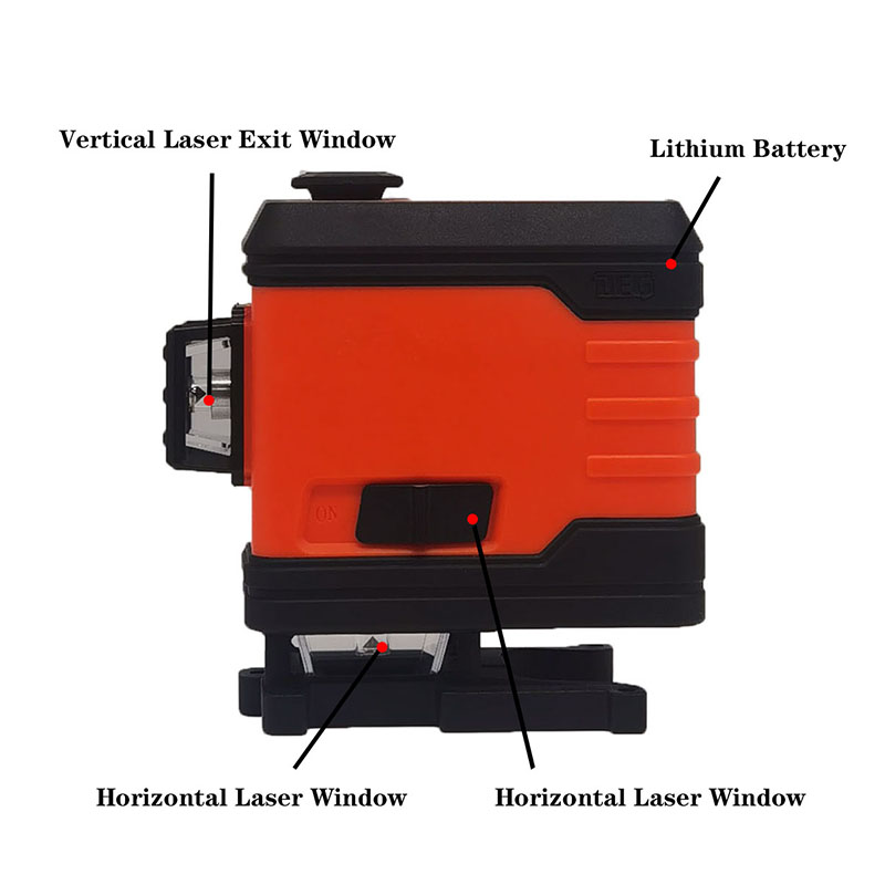 3D-Grüner Strahl Rotierend Sel – Green Beam Laser Level 12 Line Bewertung und Preis