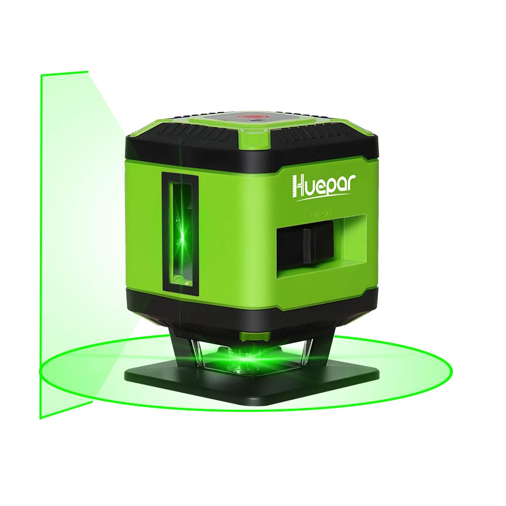 Huepar FL360G für Fliesen, 360 – Cross Line Laser 360 Degree Bewertung und Preis