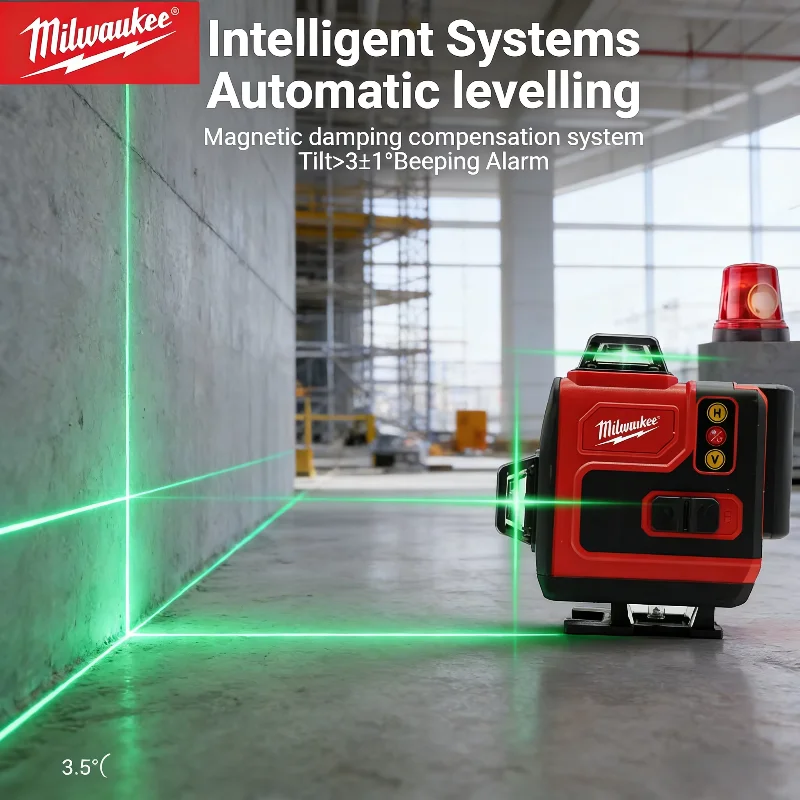 Original Milwaukee 4D 16-Linie – Laser Level 4D 16 Line Green Bewertung und Preis
