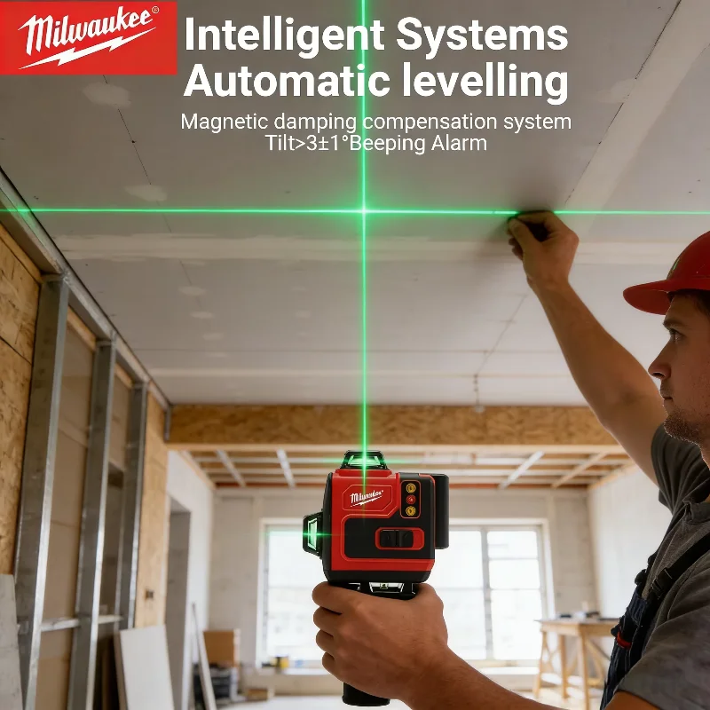 Original Milwaukee 4D 16-Linie – Laser Level 4D 16 Line Green Bewertung und Preis