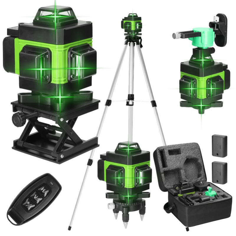 Professionelles 16-Linien-Lase – Laser Level 4D 16 Line Green Bewertung und Preis