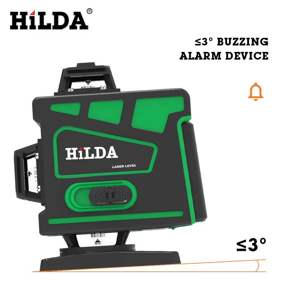 HILDA 16/12 Linien Superleistu – Green Beam Laser Level 12 Line Bewertung und Preis