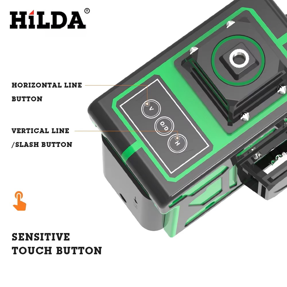 HILDA 16/12 Linien Superleistu – Green Beam Laser Level 12 Line Bewertung und Preis