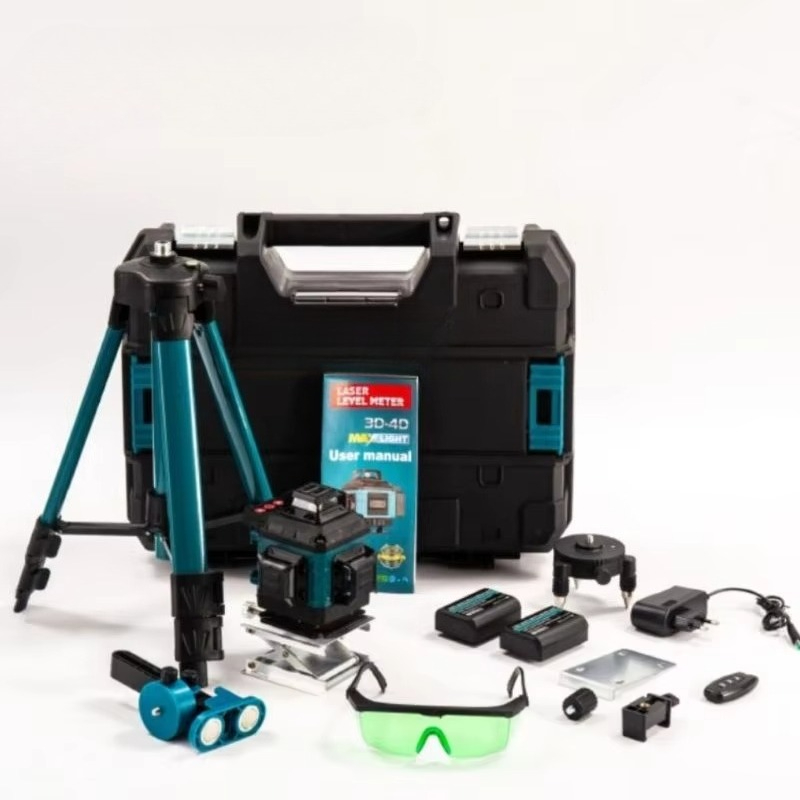 Digitale 16-Linien-4D-Laser-Ni – Laser Level 4D 16 Line Green Bewertung und Preis
