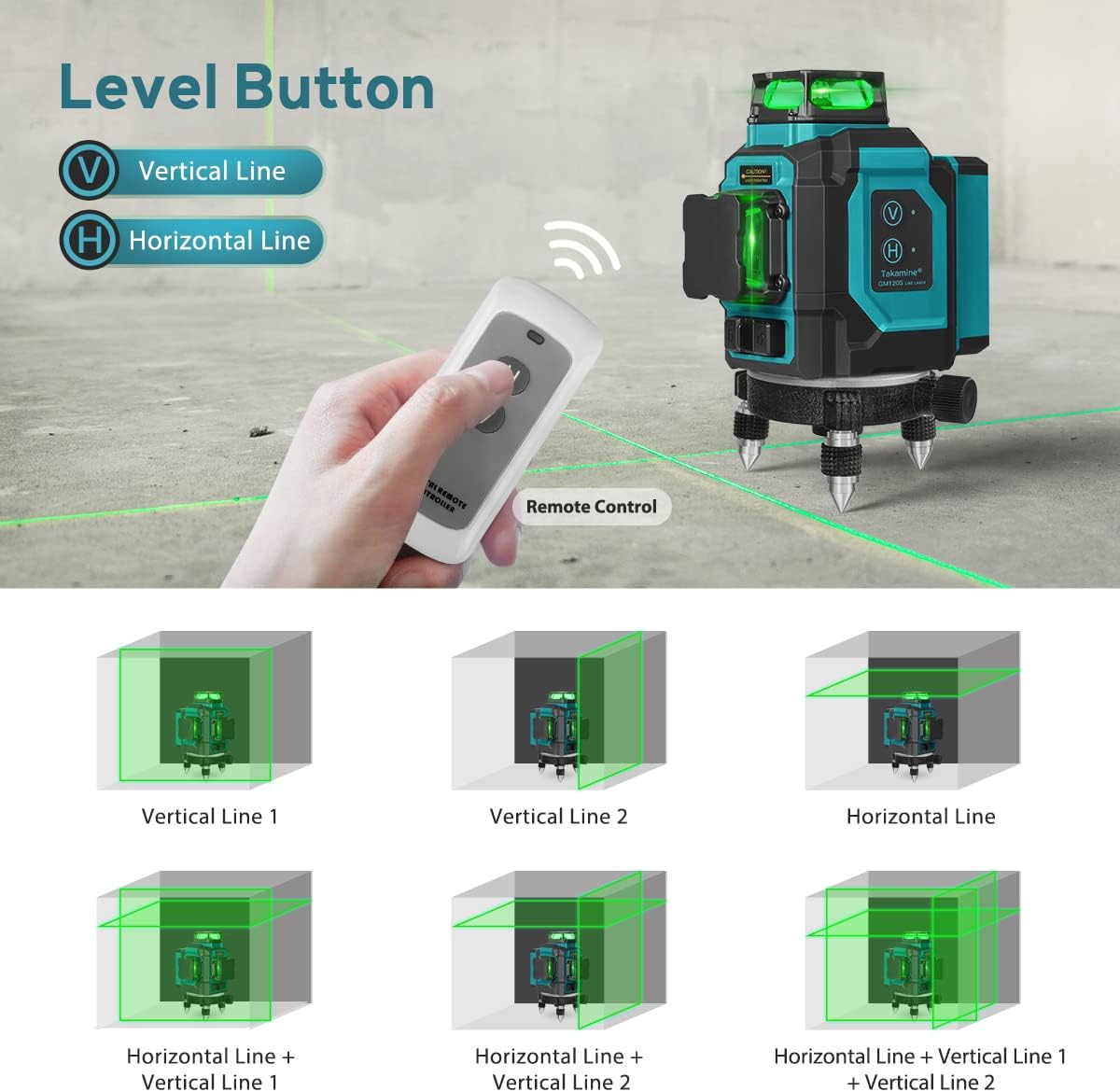 Für 3x360 °   12-Linien-Selbst – Laser Level 3D Cross Line Self Leveling Bewertung und Preis