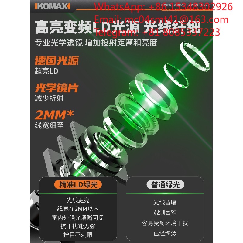 Hochpräzises grünes Lasernivel – Laser Level Outdoor Bright Green Bewertung und Preis